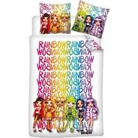 Rainbow High Bettwäsche Rainbow High Girls Kinder Bettwäsche 2tlg. Set, PolyCotton, 2 teilig, Bettdeckenbezug: 135-140x200cm Kissenbezug: 65x65 cm