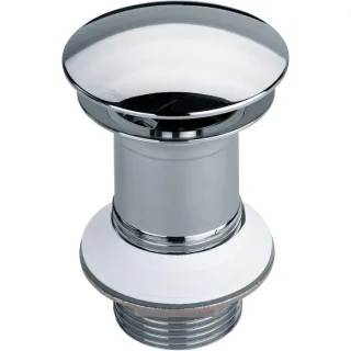 Viega Schaftventil 492557 Visign V1, G 1 1/4 x 63 x 75 mm, Messing verchromt