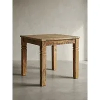 KADIMA DESIGN Esstisch Esszimmertisch, rustikaler Landhaus-Stil, Massivholz, 4 Pers
