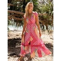 ANNIS Fashion & Accessoires Maxikleid "ISLAND ROMANCE" v. Jaase (1-tlg) aus Viskose, Sommerkleid