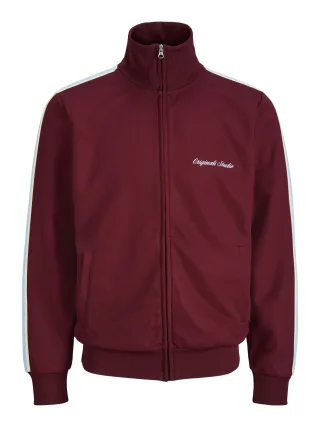 JACK&JONES - JORCOTEDAZUR SWEAT HIGH NECK JNR Cabernet - Gr. - 164