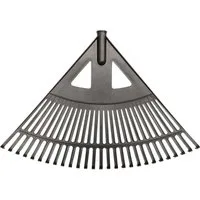 TRIZERATOP Gartenrechen Landschaftsbesen, Fächerbesen 58cm, Zinken 27, Laubbesen, Laubrechen, (Landschaftsbesen, Fächerbesen 58cm, Zinken 27, Laubbesen, Laubrechen)