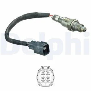 Delphi Lambdasonde vor Katalysator Toyota Aygo Yaris ES21234-12B1