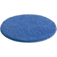 OTTO home Badematte Inga, Badezimmer Teppich, Badvorleger, Höhe 20 mm, rutschhemmend beschichtet, schnell trocknend, strapazierfähig, fußbodenheizungsgeeignet, Polyester, rund, Badteppich, unifarben, weich, als halbrund und rechteckig erhältlich