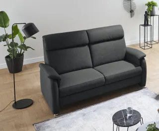 Home affaire 2-Sitzer "Turin auch mit Easy care-Bezug: leicht mit Wasser zu reinigen" mit hochwertigem Federkern, hoher Rücken bietet besonderen Komfort