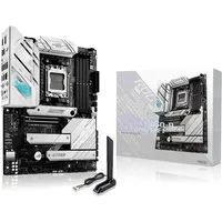 Asus ROG STRIX B650-A Mainboard Aura Sync RGB Beleuchtung, (GAMING WIFI Mainboard Sockel, 1-St., RAM 128 GB), AM, AM5, Ryzen 7000, ATX, DDR5 Speicher, USB 3.2 Gen yp-C