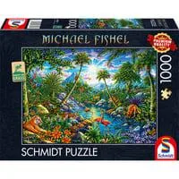 Michael Fishel: Inselparadies, Puzzle 1000 Teile