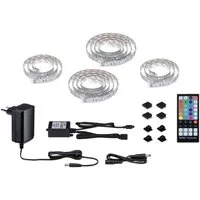 Paulmann LED-Streifen MaxLED 250 TV Comfort Basisset 55 Zoll 3,6m Dynamic RGB 20,5W 277lm/m, 1-flammig, Basisset