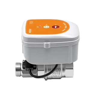ME220FW WiFi Water Flow Temperature Control Valve DN15 1/2 Inch 0-10000L Daily Flow IP67 App Remote Control Water Timer
