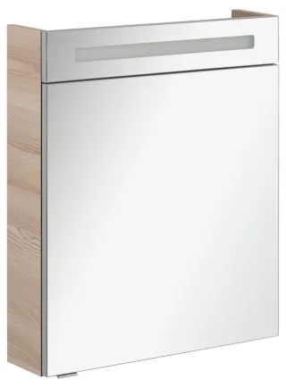 Fackelmann Spiegelschrank CL 60x71x16 EsAl,1T,LED, 82966 82966