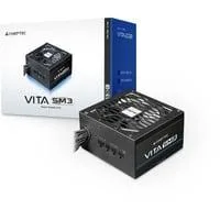VITA SM3 650W, PC-Netzteil schwarz, 1x 12-Pin High Power GPU, 2x PCIe, Kabelmanagement, 650 Watt