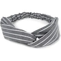 styleBREAKER Haarband, 1-tlg., Haarband mit Streifen Muster und Twist Knoten