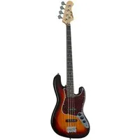 J & D E-Bass, E-Bässe, 4-Saiter E-Bässe, JB II Sunburst - E-Bass