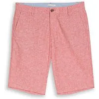 TOM TAILOR Bermudas TTREGULAR Chino Shorts mit Leinenanteil