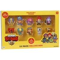 Brawl Stars Actionfigur Brawl Stars Figuren 12er Pack Deluxe inkl. 2 seltene, 4 cm