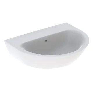 Geberit Renova Waschtisch, 60x48cm o. Hl., m. Überlauf, weiss, 500659011 500659011