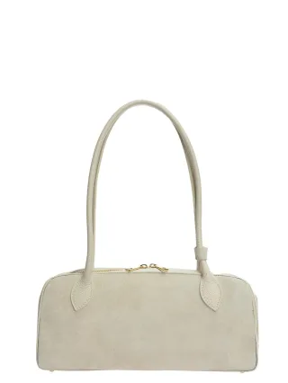 Anna Luchini Beige Rindsledertasche