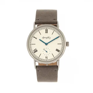 Simplifiez la montre à bracelet en cuir 5100