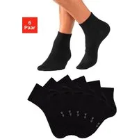 Bench. Kurzsocken Herren Sportsocken, Laufsocken Atmungsaktive Baumwolle (Packung, 6-Paar, Quarter Socks Gr. 35-38 bis 43-46) mit eingestricktem Markenlogo im Bündchen