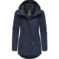 Ragwear Winterjacke Monadis Black Label stylischer Winterparka für die kalte Jahreszeit