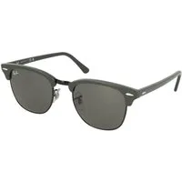 Ray-Ban Sonnenbrille Ray-Ban Clubmaster RB3016 1367B1 Grey On Black Dark Grey