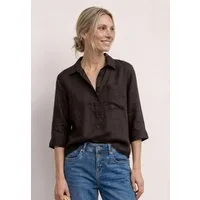 STREET ONE Hemdbluse aus Leinen