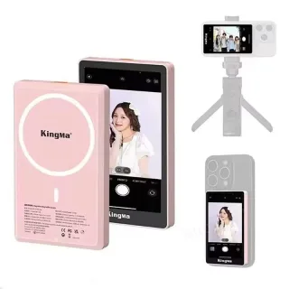 Kingma VL-PH02 Max Selfie Stick Magnetic Selfie Live Streaming Vlog Display Screen Photo for iPhone 16 16 Pro 15 14 13 P