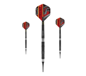 Red Dragon Peter Wright Double World Champion SE Black Softdarts - 20g