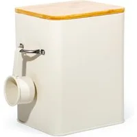 Zedelmaier Aufbewahrungsbox Waschpulver-box Waschmittelbox 6.5L (Satz, 1 box+Deckel+Schaufel), Multifunktionale Aufbewahrungsbox für Hundefutter, Katzenfutter