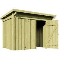 weka Gerätehaus Lagerhaus 607 A, kdi, 20 mm, BxT: 308x257 cm