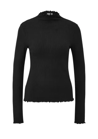 qs - T-Shirt schwarz - Gr. - M