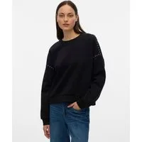 Vero Moda Langarmshirt VMLOTTE TRINA LS SWEAT BOX GA BF
