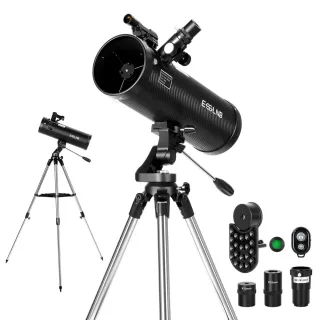 [EU Direct] ESSLNB 525X Astronomical Reflector Telescopes Adults Astronomy Beginners Telescope with Shutter Control and
