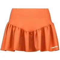 Head Tennisrock Move (hoher Bund) 2025 orange Damen
