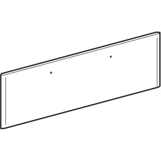 Geberit Schubladenfront grau, 597238000, zu it! WTU 819081 597238000