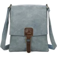 ITALYSHOP24 Schultertasche Damen Tasche Messenger Cross Over Body Bag Umhängetasche Modern Style, Highlight City Shopping Begleiter, für Tablet, Geldbörse Handy & mehr