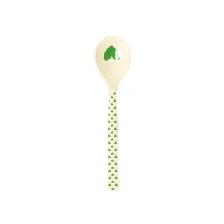 Rice Melamin Teelöffel Favorite Hearts / Green