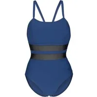 Arena Badeanzug WOMEN'S ARENA MESH EQUALS SWIMSUIT BACK B Mit transparenten Einsätzen