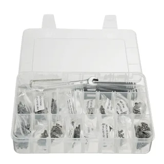 GEPRC Universal Screw Box 460PCS M2 M3 Round Head Screws with 2PCS Screwdrivers DIY Tool for RC FPV Racing Freestyle Dro