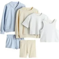 The Set Shirt & Shorts The Set Jacke, Oberteile und Shorts, 6er-Set (6-tlg)