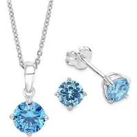 Amor Schmuckset (Set, 4-tlg), mit Zirkonia (synth)
