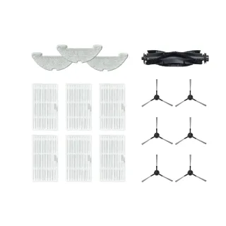 Proscenic Q20 Plus Robot Vacuum Cleaner Replacement Parts Kit HEPA Filters Side Brushes Roller Brush Mop Pads Accessorie