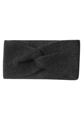 Street One - Feinstrick Stirnband in Unifarbe anthracite melange - Gr. - ONE SIZE
