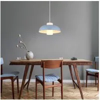 GLOBO LIGHTING LED-Hängeleuchte, Leuchtmittel inklusive, Warmweiß, Pendellampe Hängeleuchte Esstischlampe blau LED Wohnzimmerlampe 120 cm
