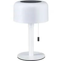 Paulmann LED Außen-Tischleuchte Mobile Solar Bartja IP44 2700K USB-C Akku, LED fest integriert, Warmweiß