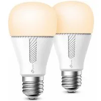 tp-link LED-Leuchtmittel KL110 Doppelpack E27 LED Glühbirne 10W dimmbar warmweiß WLAN Kasa App, E27, Tageslichtweiß, Glühlampe Zeitsteuerung Sprachsteuerung Alexa Google Home IFTTT komp.