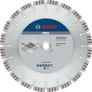 Bosch PRO Diamanttrennscheibe Best for Concrete 20/25,4 - 2608602657