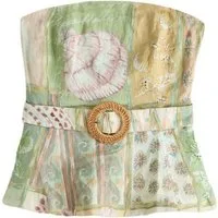 Next Bandeautop National Trust x Next Bandeau-Oberteil mit Leinen (1-tlg)