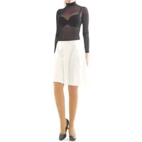 YESET Midirock Swing Rock Midi hohe Taille Falten-Rock Gummibund Skirt maxi Midirock schwingend