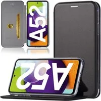 Numerva Handyhülle Hardcover Etui Schutz Hülle für Samsung Galaxy A52 / A52 5G, Flip Cover Hard Case Etui